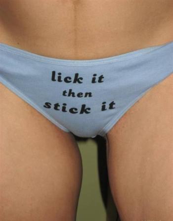 Lick it then stick it