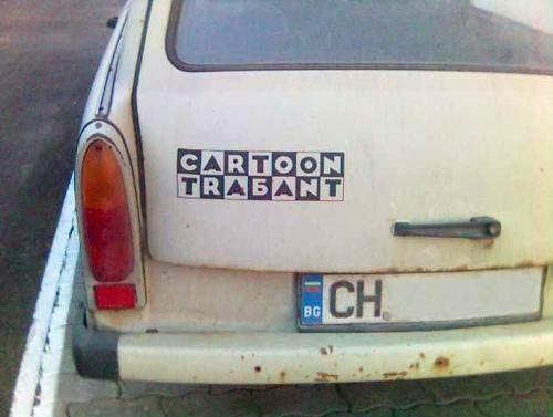 cartoon trabant